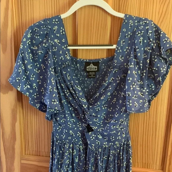 Angie Floral Blue Dress - Picture 2 of 6